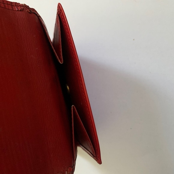 Vintage Louis Vuitton Elise Wallet Red Epi Leather - Picture 11 of 11